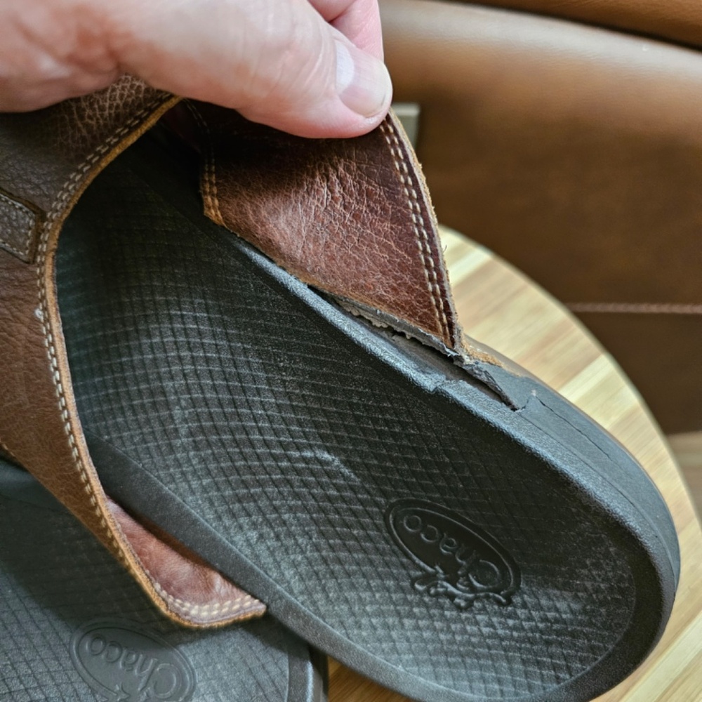 Chaco Men's Playa Pro Loop sandals w/toe loop, arch support - 14 0138 - Picture 6 of 7